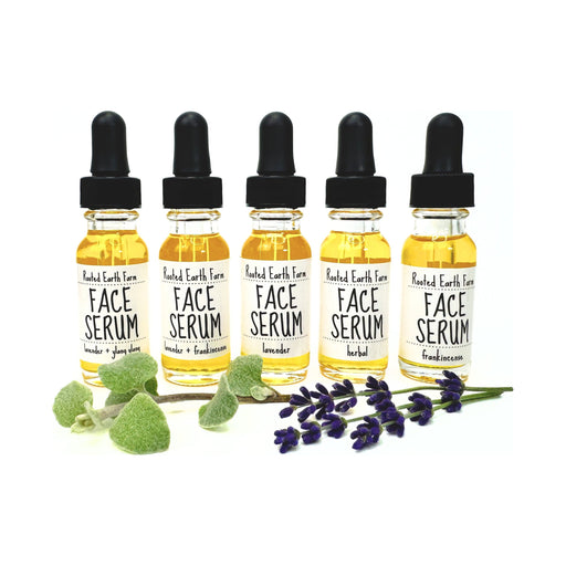 Rooted Earth Farm + Apothecary - Herbal Face Serum 1oz 2