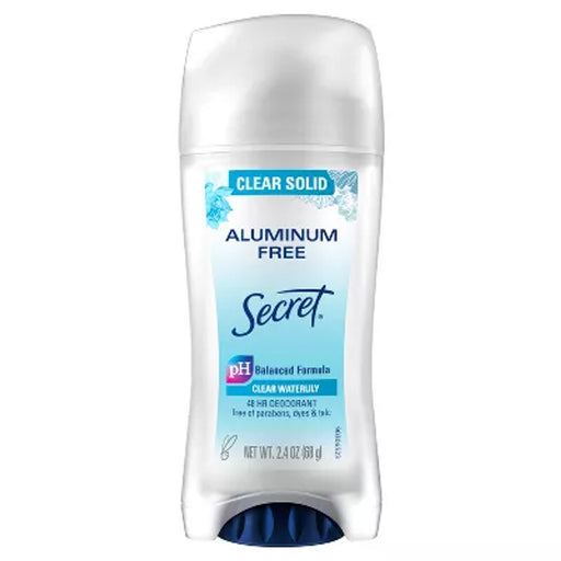 Secret Secret Women's Aluminum-Free Clear Solid Deodorant ,2.4 Oz Deodorant