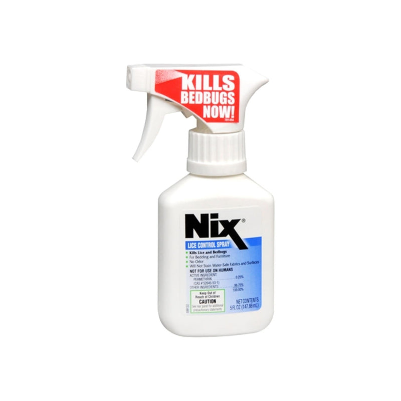 Nix Nix Lice Killing Spray 5 Fl Oz Health & Beauty White Smoke