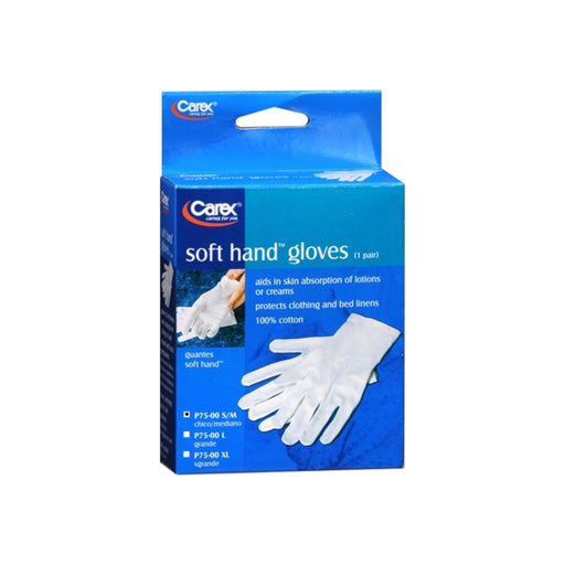 Carex Carex Soft Hands Cotton Gloves, Small/Medium Gloves & Mittens