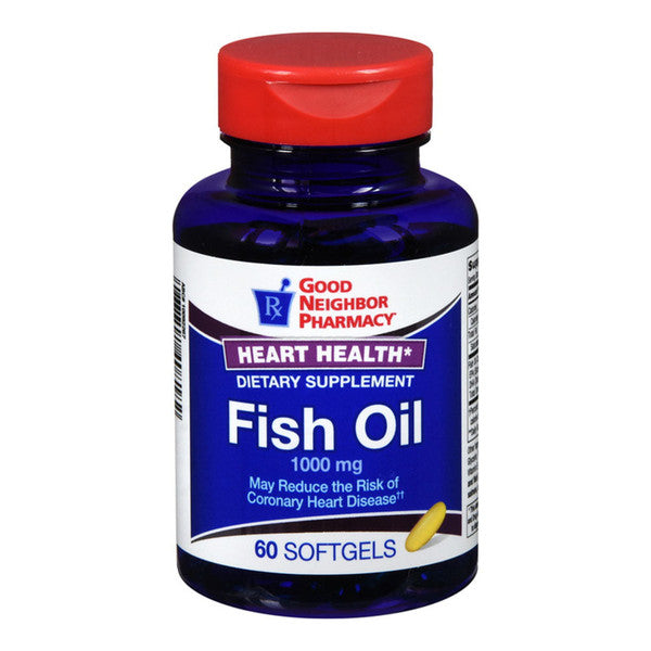 Good Neighbor Good Neighbor Mega Omega-3 Fish Oil Supplement , 60 Softgels Water Polo Caps
