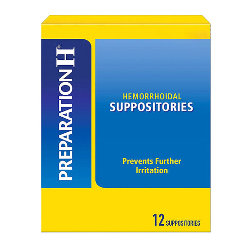 Preparation H Preparation H Hemorrhoid Relief Suppositories Health & Beauty