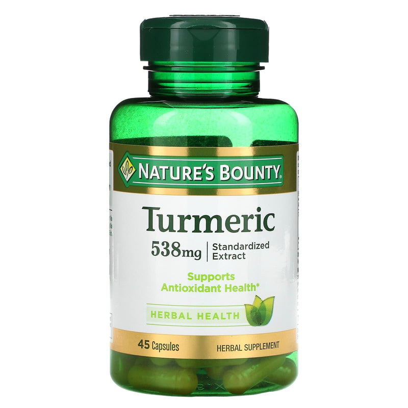 Nature's Bounty Nature's Bounty Turmeric, 538 Mg, Capsules Vitamins & Supplements
