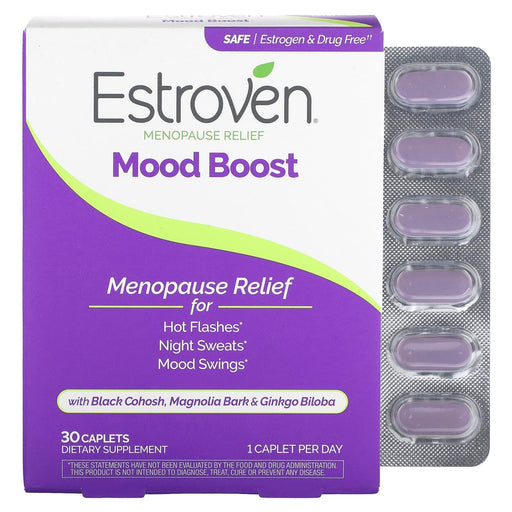 Estroven Estroven Menopause Relief, Stress Plus Mood & Memory, Caplets Vitamins & Supplements