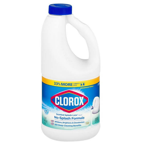 Clorox Clorox Clean Linen Scented Splash Less Bleach 1.25 Qt Bleach White Smoke