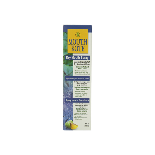Mouth Kote Mouth Kote Oral Moisturizer Spray For Dry And Throat, 2 Oz Mouthwash Light Gray