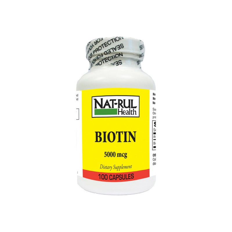 Natrul Health Natrul Health Biotin 5000 Mcg Capsules Vitamins & Supplements