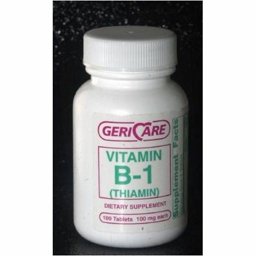 Geri-Care Thiamin  Vitamin B-1  Tb 100mg 100 Vitamins & Supplements