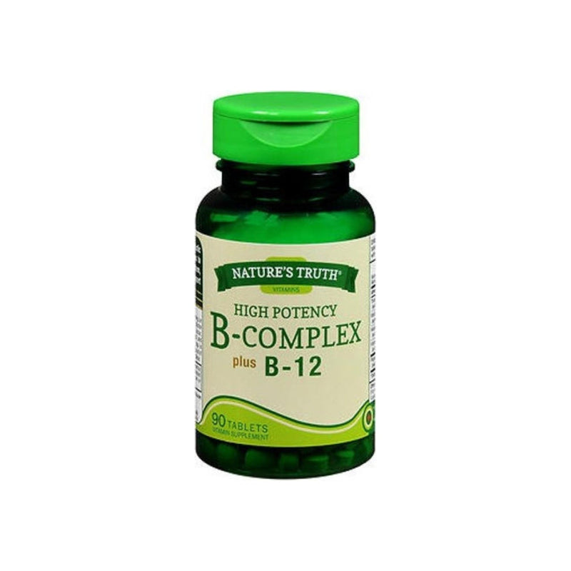 Nature's Truth Nature's Truth High Potency B-Complex Plus B-12, Tablets Vitamins & Supplements