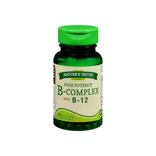 Nature's Truth Nature's Truth High Potency B-Complex Plus B-12, Tablets Vitamins & Supplements