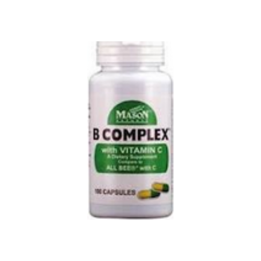 Mason Natural Mason Natural B Complex With Vitamin C Capsules Vitamins & Supplements