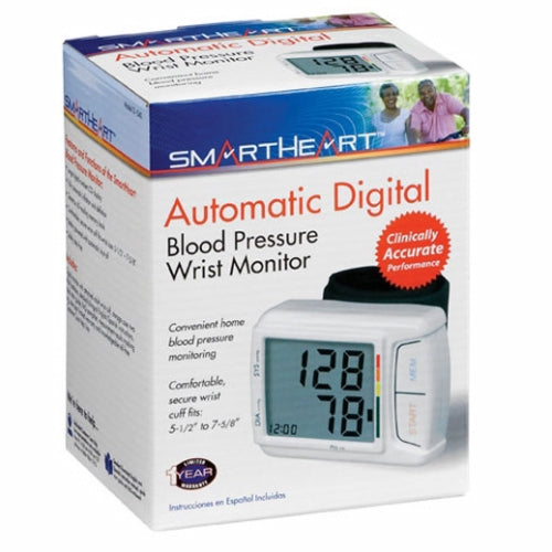 Veridian Healthcare Veridian Healthcare Smartheart Wrist Digital Blood Pressure Monitor Blood Pressure Monitors