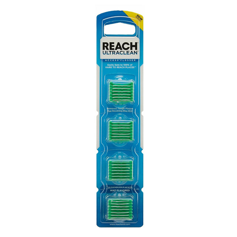 Reach Reach UltraClean Access Flosser Refill Pack, Mint Flavor - 28 Count Oral Care