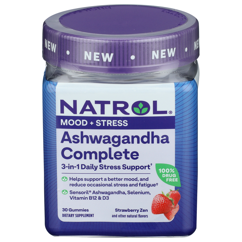 Natrol Natrol Ashwagandha Complete Gummies - 30ct Vitamins & Supplements