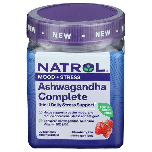 Natrol Natrol Ashwagandha Complete Gummies - 30ct Vitamins & Supplements