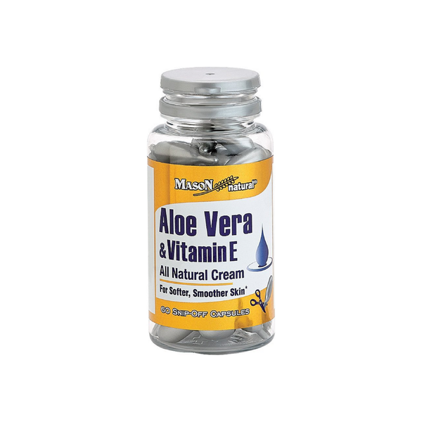 Mason Natural Mason Natural Aloe Vera & Vitamin E – 60 Snip-Off Capsules Vitamins & Supplements