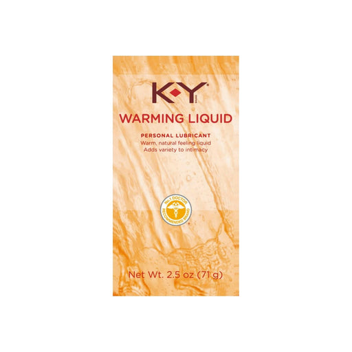 K-Y K-Y Personal Lubricant, Sensorial, Liquid, Warming 2.5 Oz Personal Lubricants