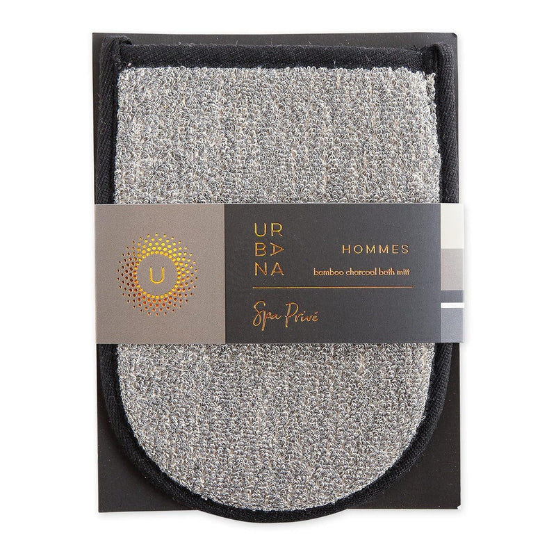 Pré de Provence Pré de Provence Spa Prive Men's Bamboo Charcoal Collection, Bath Mitt Bath & Body