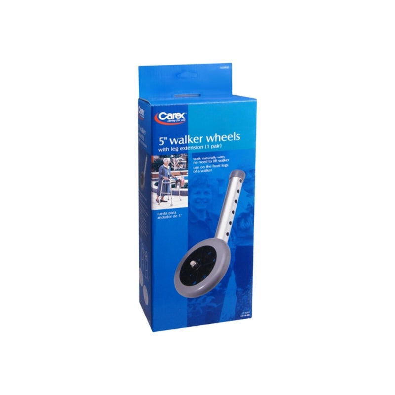 Carex Carex Walker Wheels 5 Inch A839-00 Walkers