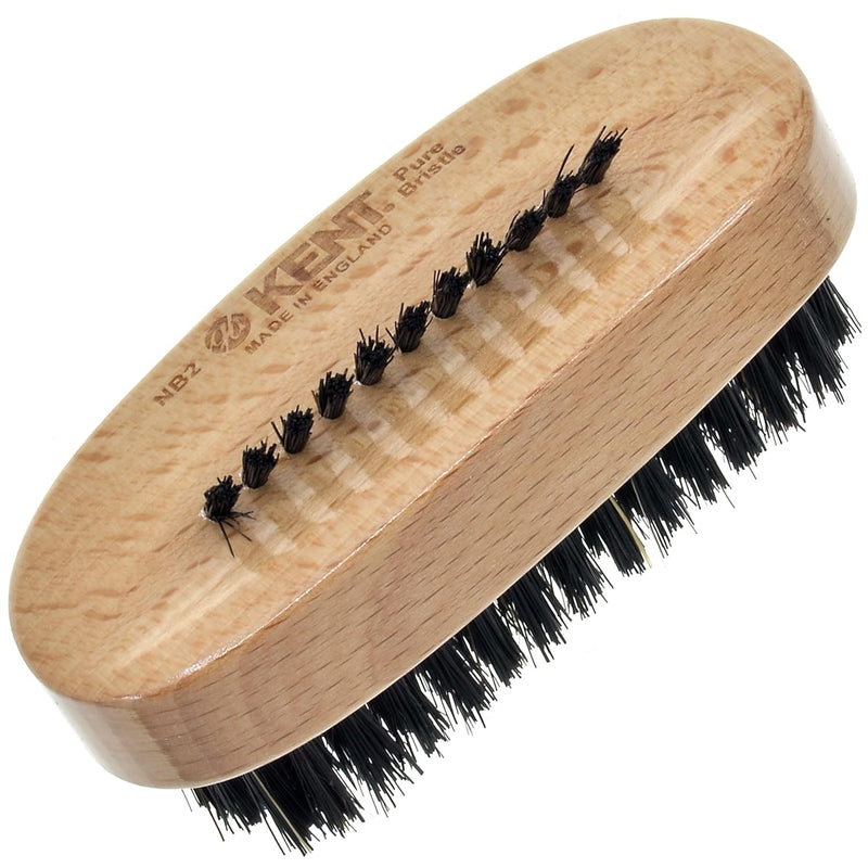 Kent Kent Natural Bristle Double Sided Nail Brush Scrub Brushes