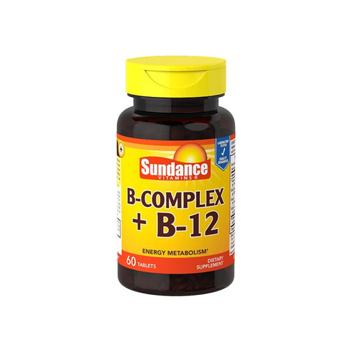 Sundance Sundance Vitamins B-Complex + B-12, 60 Tabs Vitamins & Supplements