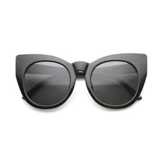zeroUV Women's Retro 1960's Mod Oversize Cat Eye Sunglasses 9799 Sunglasses