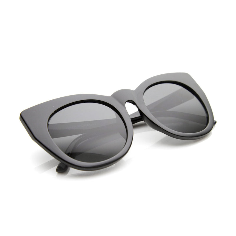 zeroUV Women's Retro 1960's Mod Oversize Cat Eye Sunglasses 9799 Sunglasses