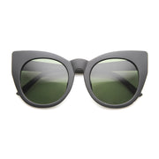 zeroUV Women's Retro 1960's Mod Oversize Cat Eye Sunglasses 9799 Sunglasses