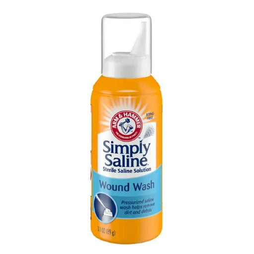Simply Saline Simply Saline Arm & Hammer, Wound Wash, 3 Oz First Aid White Smoke