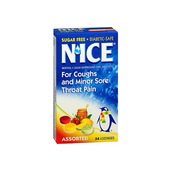 Nice Lozenges Nice Lozenges Asst Sugarfree Personal Care Antique White