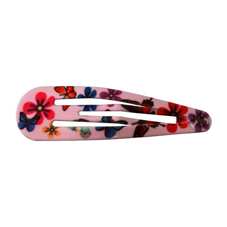 0 Smoothies Butterfly Snap Clips- Pink Pr Cable Clips White Smoke