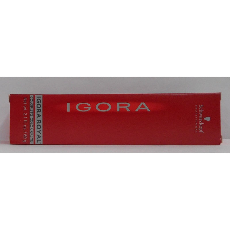 0 ORIGINAL Packaging SCHWARZKOPF IGORA ROYAL Permanent Hair Color Creme ~ 2.1 Oz Hair Color Dark Red