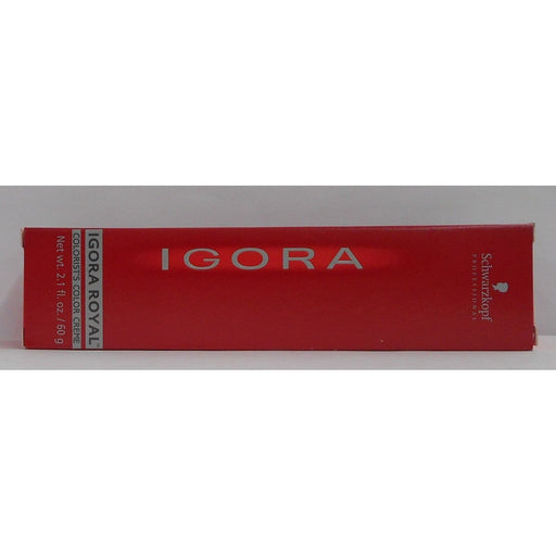 0 ORIGINAL Packaging SCHWARZKOPF IGORA ROYAL Permanent Hair Color Creme ~ 2.1 Oz Hair Color Dark Red