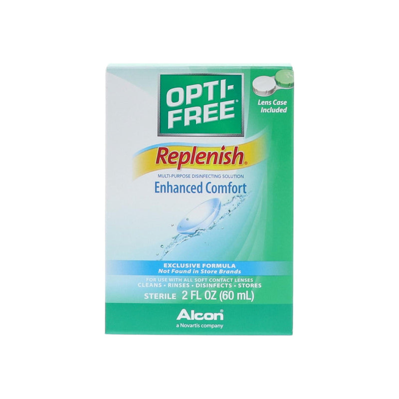 Opti-Free Opti-Free Replenish Multi-Purpose Enhanced Comfort Disinfecting Solution 2 Fl Oz Personal Care