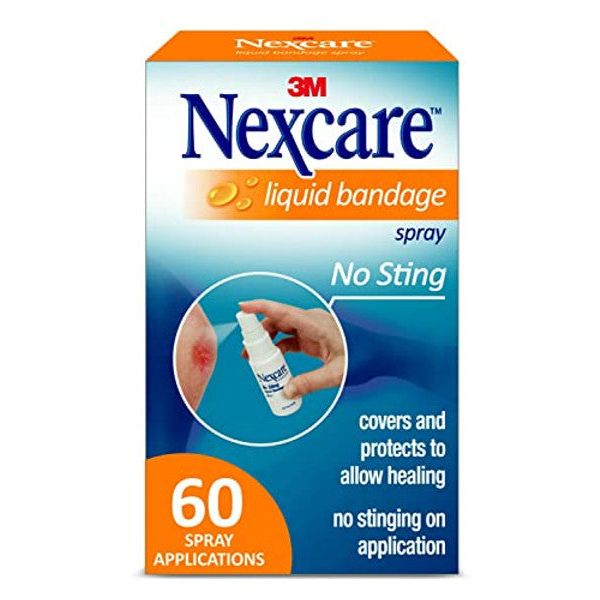 Nexcare Nexcare No Sting Liquid Bandage Spray - 0.61 Oz Medical Tape & Bandages White Smoke