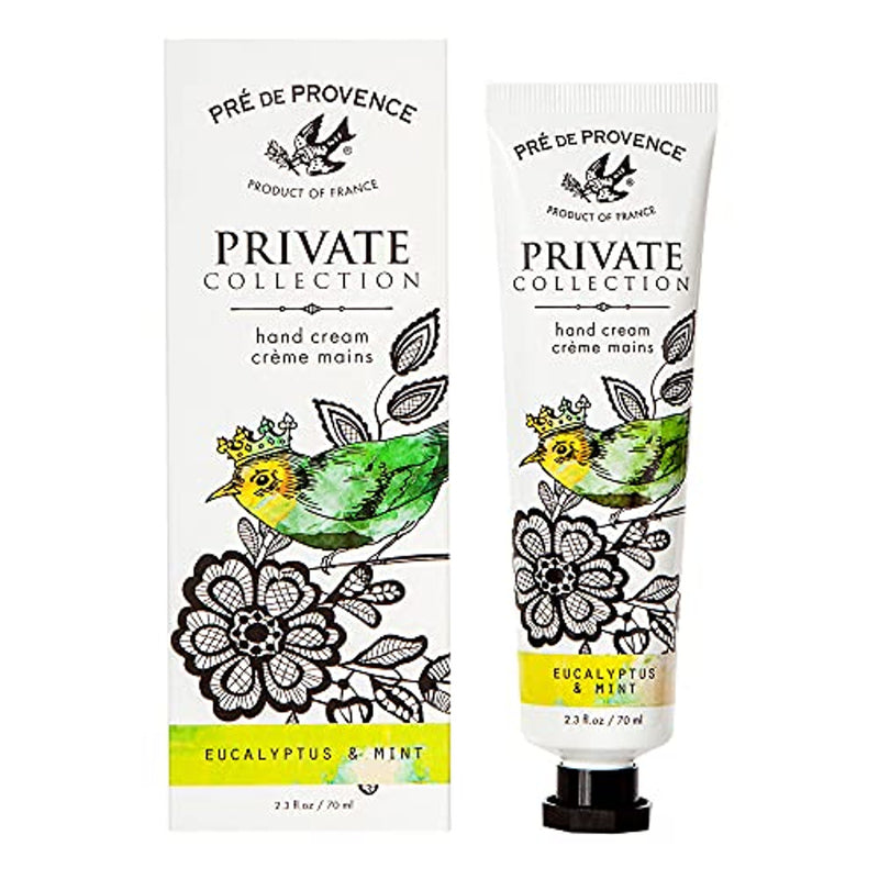 Pre De Provence Pre De Provence Private Collection Eucalyptus & Mint Hand Cream Lotion & Moisturizer White Smoke