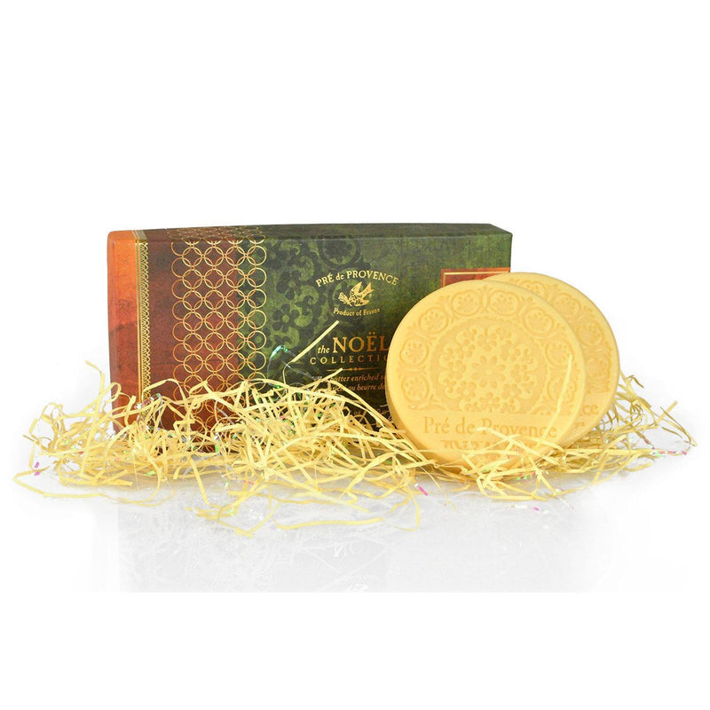 Pre de Provence Pre de Provence Warm, Welcoming, Wintry Scent Noel Gift Box With Two 200 Gram Soaps Skin Care