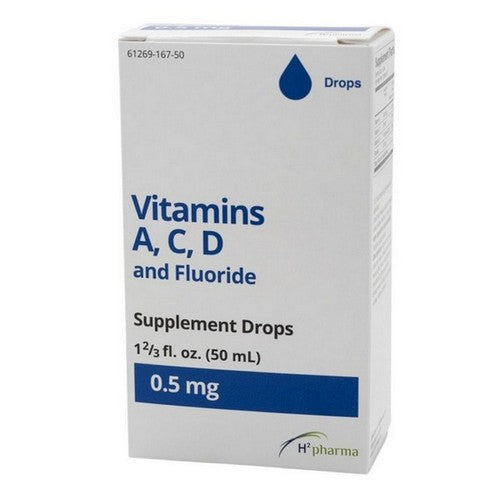 Taro Taro Vitamins A/C/D And Fluoride, 0.5 Mg, 50 mL Vitamins & Supplements