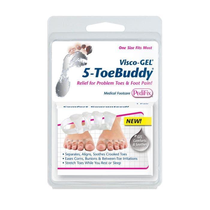 Pedifix Pedifix ViscoGel 5-Toe Buddy - Pair Conductivity Gels & Lotions
