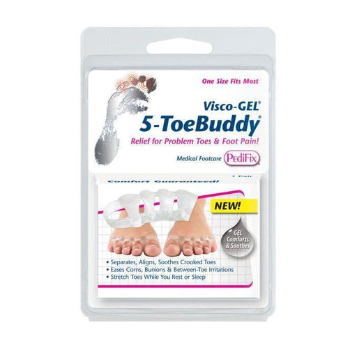 Pedifix Pedifix ViscoGel 5-Toe Buddy - Pair Conductivity Gels & Lotions