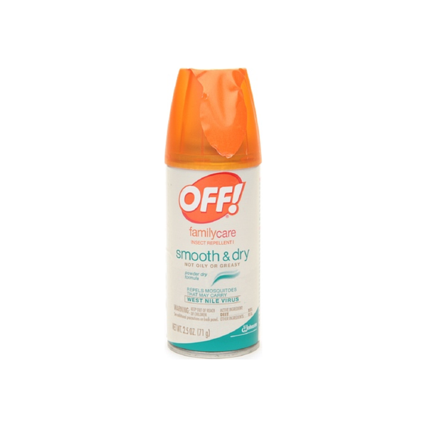 Off Off Insect Repellent, Family Care Smooth & Dry, 2.5-oz. Aerosol Repellents