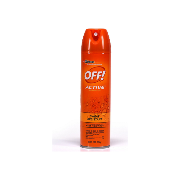 Off! Off! Active Insect Repellent Aerosol Spray, Sweat Resistant - 9 Oz Lawn & Garden
