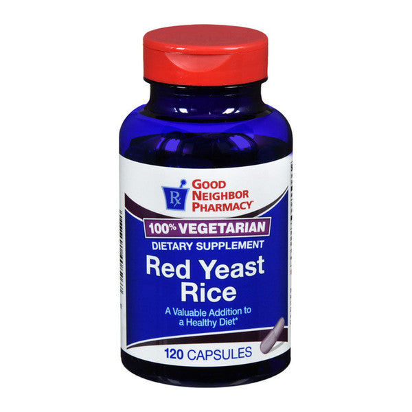 Good Neighbor Good Neighbor Gnp Red Yeast Rice 600 Mg Cap 120 Vitamins & Supplements