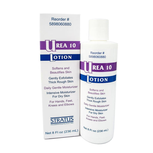 Stratus Pharmaceuticals Stratus Pharmaceuticals Urea 10 Lotion – 8 fl oz (10% Urea) Lotion & Moisturizer