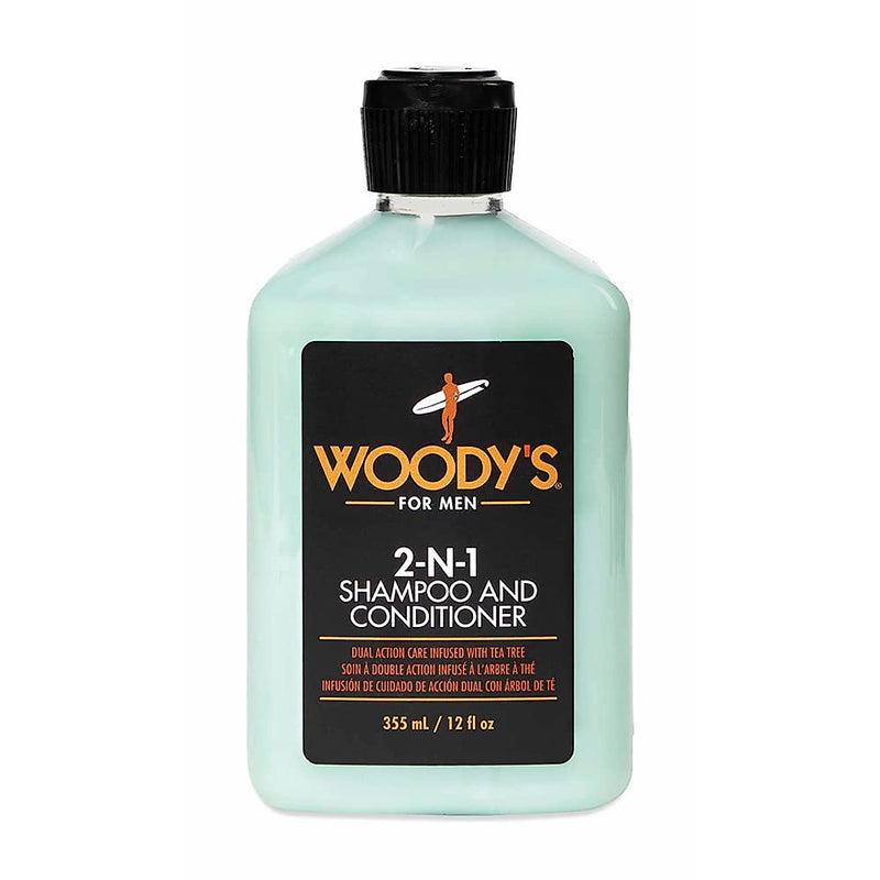 Woody's Woody's For Men 2 In 1 Thickening Shampoo And Conditioner, 12 Oz Shampoo & Conditioner