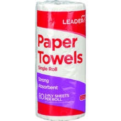 0 Leader Strong Paper Towels Single Roll, 80 2-Py Sheets 096295135626VL Printer & Copier Paper