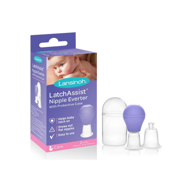 Lansinoh Lansinoh LatchAssist Nipple Everter - Includes 2 Sizes for Custom Fit, 1 Count Nursing & Feeding