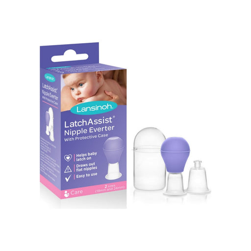 Lansinoh Lansinoh LatchAssist Nipple Everter - Includes 2 Sizes for Custom Fit, 1 Count Nursing & Feeding