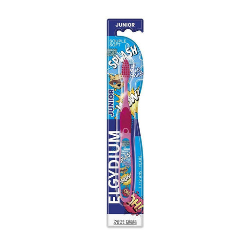 Elgydium Elgydium Junior Toothbrush Ice Age 7/12 Years Old - Colour: Pink 2 Toothbrushes