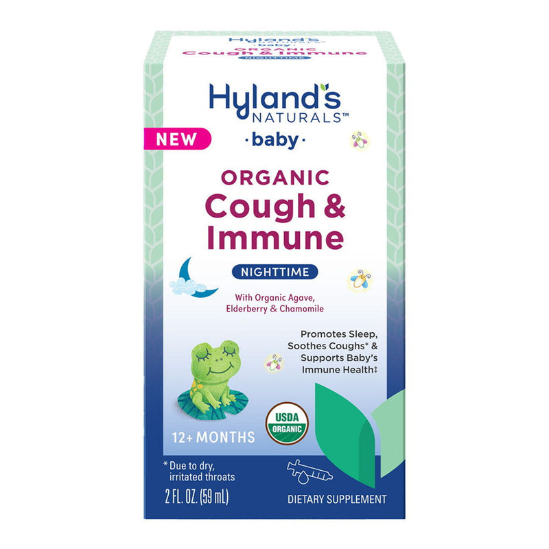 Hyland's Hyland's Naturals Baby Organic Cough & Immune Syrup  Nighttime 2 Oz Medicine & Drugs